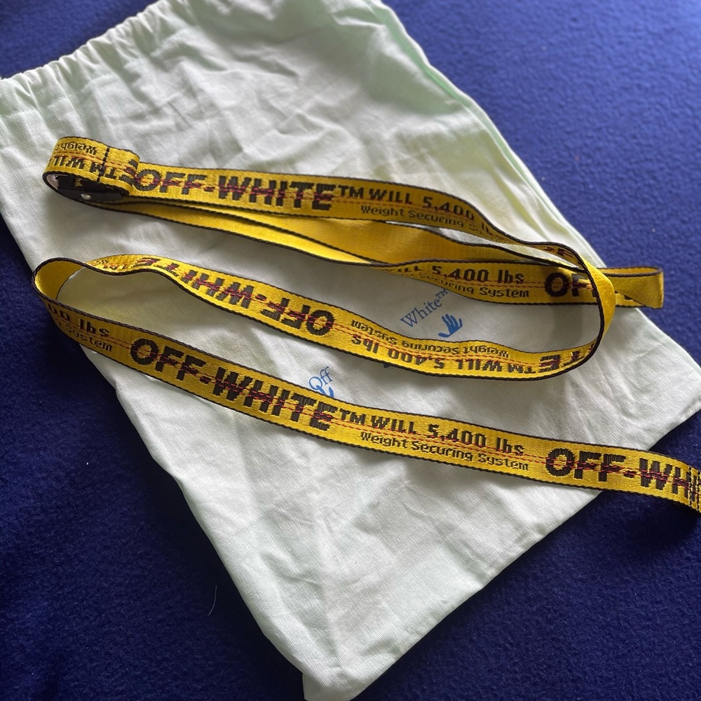 Off white belt